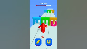 Best fun game ever (Blob Shifter 3D) level-2493 #games #shorts