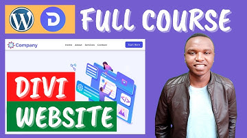 How to make a website in WordPress using Divi ( 2020 - Full Course )