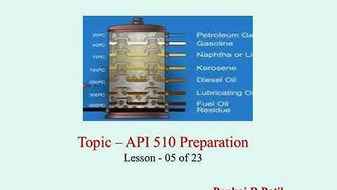 Lesson 5 API 510 Preparation Static head pressure calculations