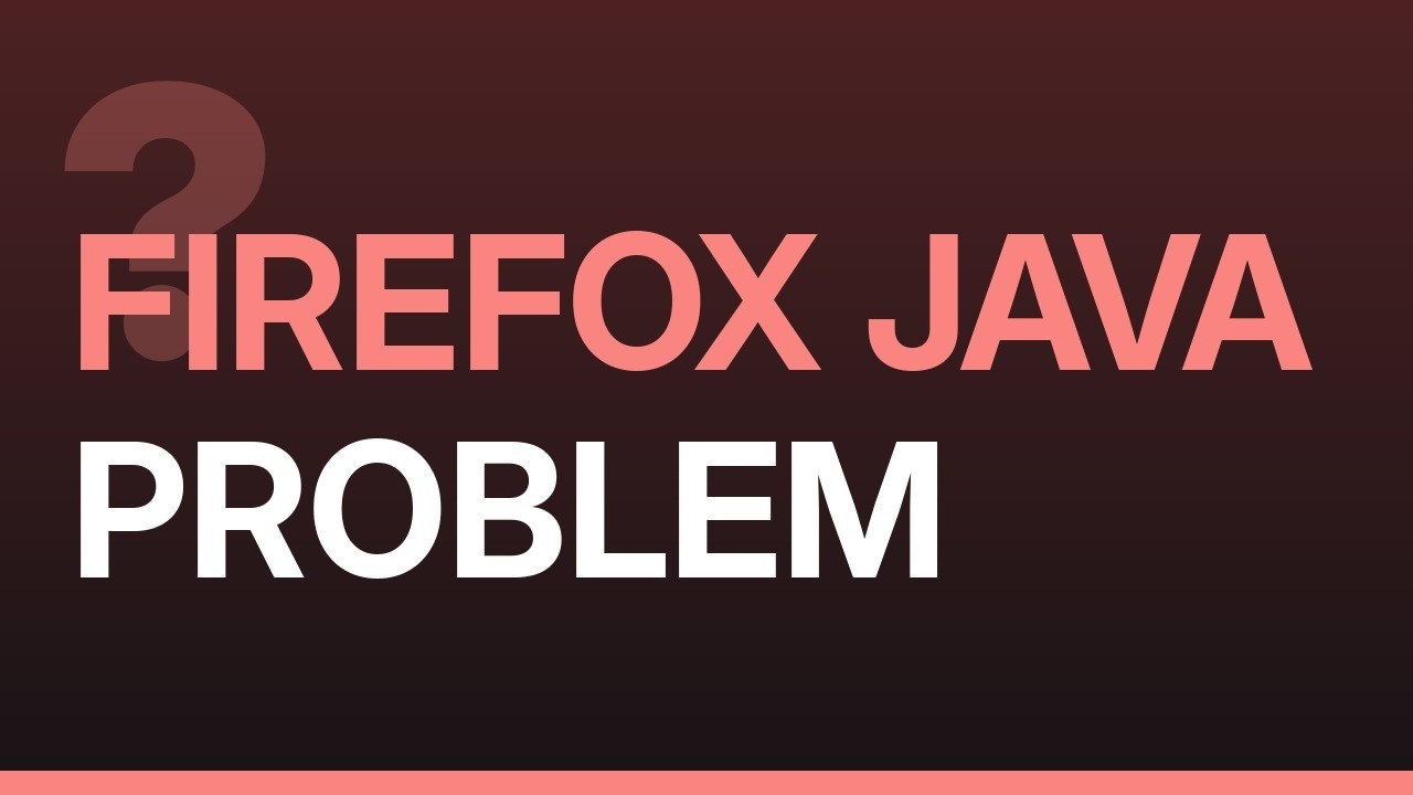 any chance of having java plugin in firefox 53+? - YouTube