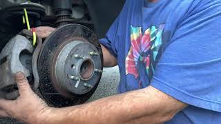 Replacing Rear Wheel Hub  2006 Buick Lucerne