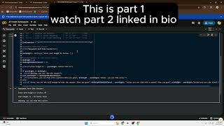 Python Programming part two