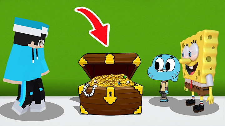 ماين كرافت لكن سبونج بوب وجمسه وغامبول يسرقون كنز عجيب !!؟ 🔥😱