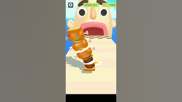 Sandwich Runner gameplay walkthrough. Level 247. 🍔