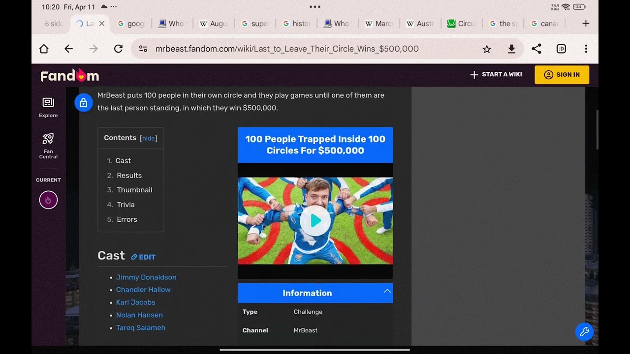 mrbeast wiki to survivor wiki (