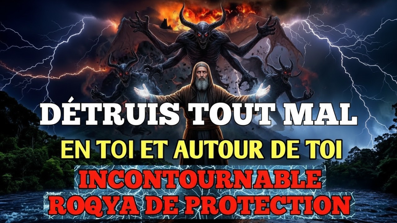 INCONTOURNABLE ROQYA DE PROTECTION POUR DÉTRUIRE TOUT MAL EN TOI ET AUTOUR DE TOI