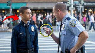 Officer Laughs at Black Kid’s “Fake Uniform” — Then the Truth Shuts the Whole Street Down
