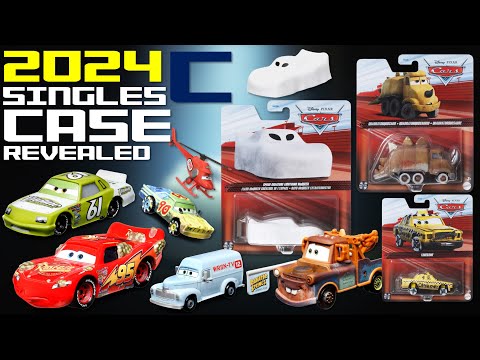 Mattel Disney Cars 2024 Singles Case C COMPLETE Contents - Space