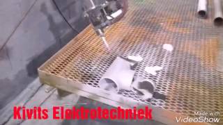 Metaliseren Met Een Kivits Elektrotechniek Robot Installatie