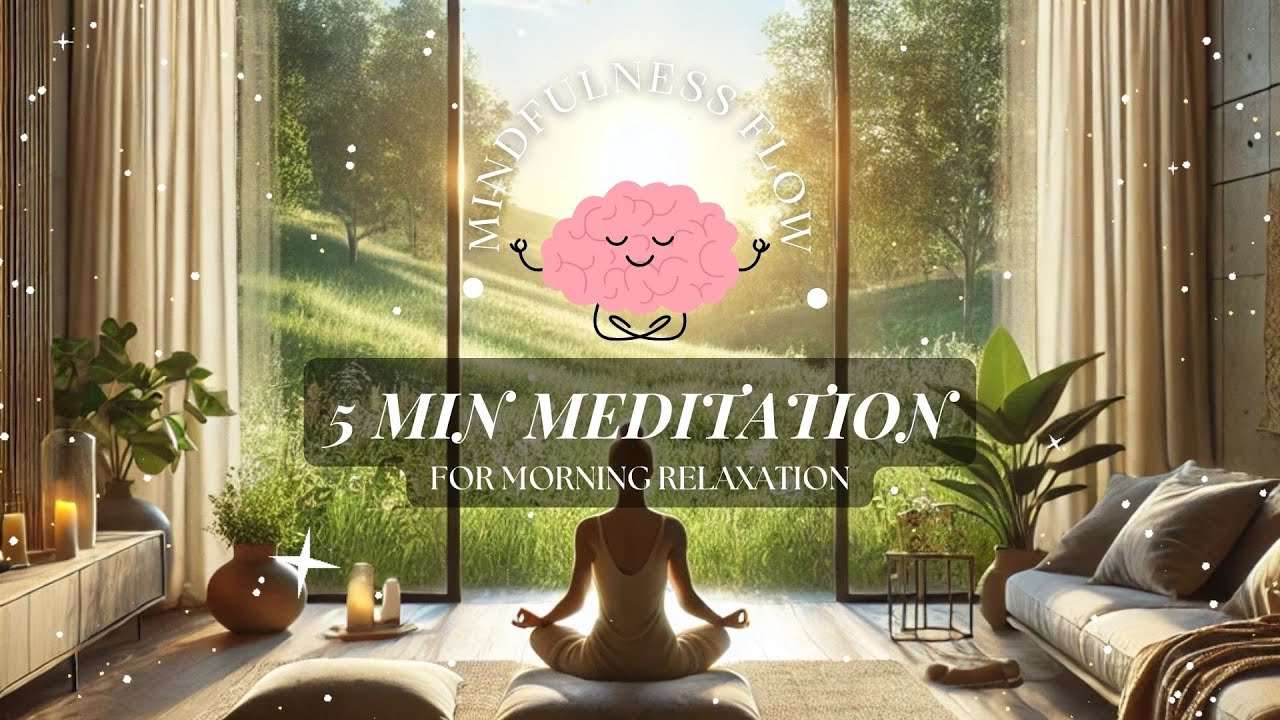 5 Minute Guided Morning Meditation ☀️ - YouTube