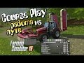 Farming Simulator 15 - Обучение как косить траву Курсплей Луг, трава и CoursePlay Видео мод курсплей
