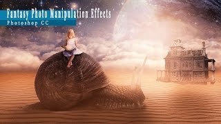Photo Manipulation  // Fantasy Effects //  Photoshop CC Tutorial by somnathphotography screenshot 4