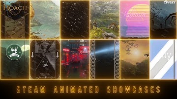 Create a customized steam artwork showcase - Best Animated GIFs service