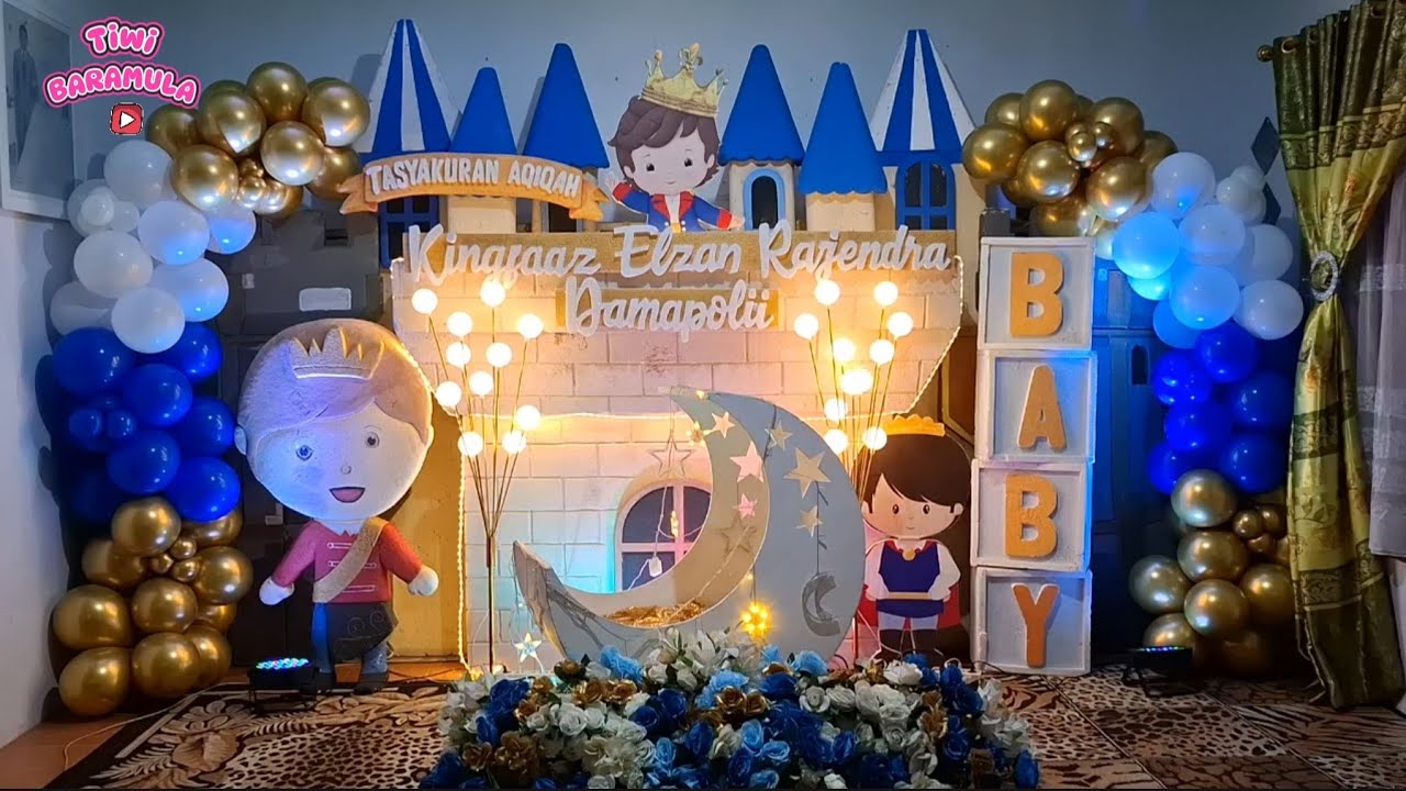Vlog 83 || ACARA AQIQAH BABY RAJA || 4 BULAN BABY RAJA 💕 || #VLOG - YouTube