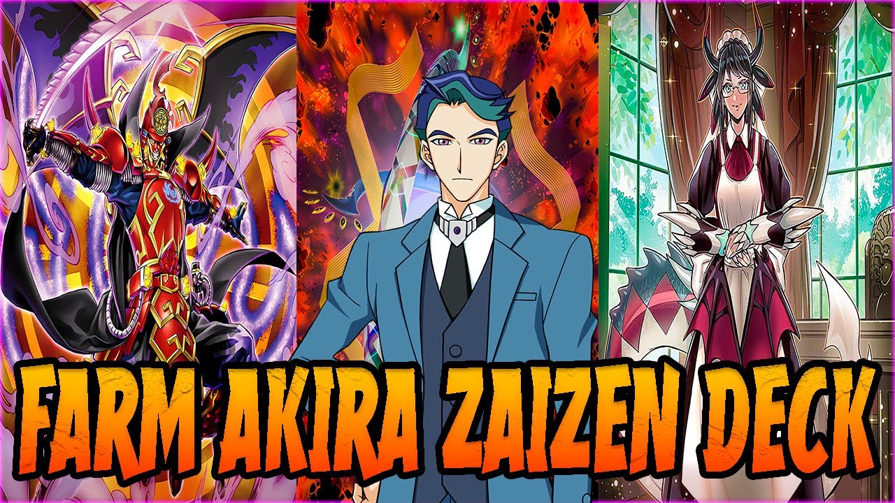 3 DECKS PARA FARMEAR AKIRA ZAIZEN | DECK FARM AKIRA ZAIZEN | YU-GI-OH DUEL LINKS