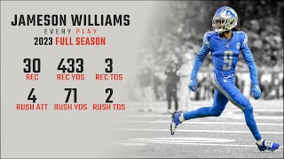 Jameson Williams 2023 Highlights | Every Target, Catch, and Run