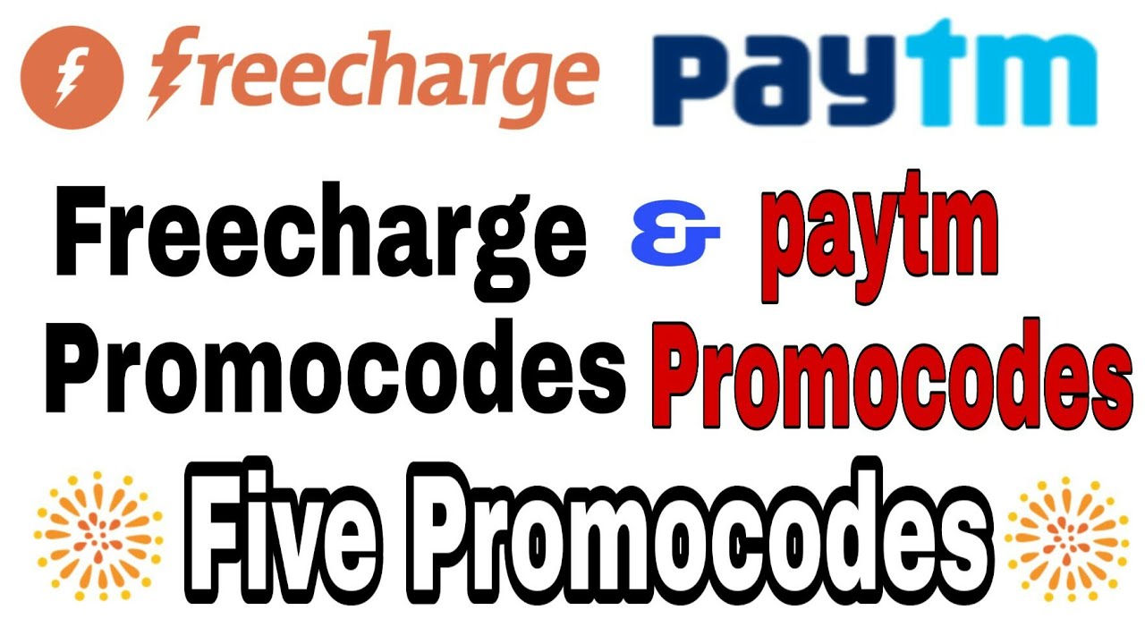 Freecharge And Paytm Promocodes.. Only Selected Users.. December 2018. 
