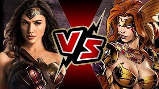 Wonder Woman VS Angela (THOR'S SISTER) | BATTLE ARENA