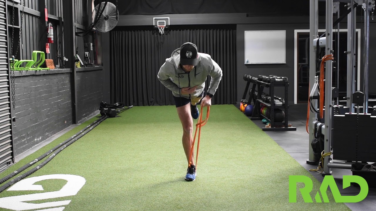 Single Leg RDL into Banded Row YouTube
