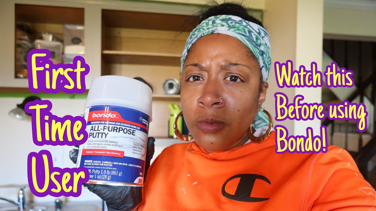 How To Use Bondo All Purpose Putty Bondo (All Purpose Putty): PLEASE WATCH BEFORE YOU USE !!! - YouTube