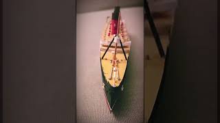 My RMS Mauretania model edit #model #oceanliner #cunard #history #edit #shorts