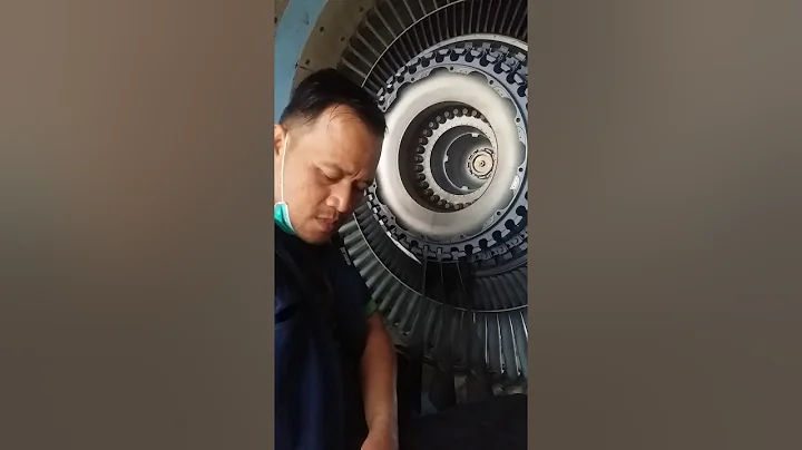 Install Fan blade Engine Cfm 56-3#after lubrication#