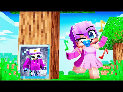 Becoming TINY To Find My Friend's SECRETS in Minecraft