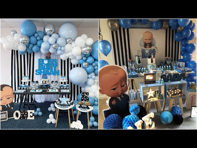 Boss Baby Birthday Theme Decoration Ideas || Boss Baby Decoration At Home | Boss  Baby Birthday Decor - Youtube