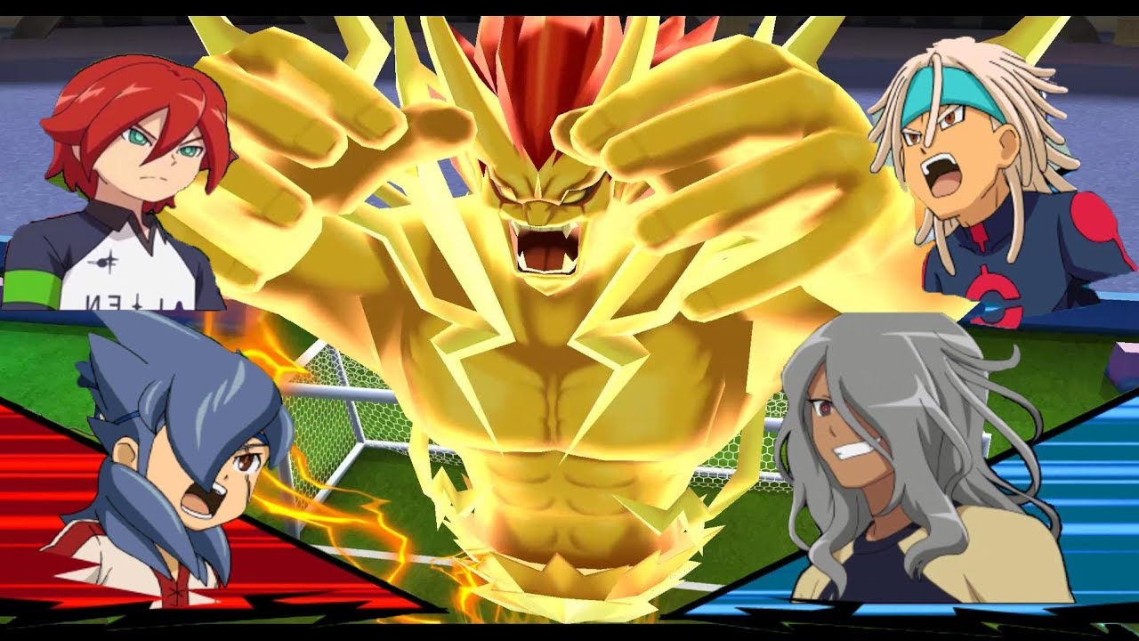 Inazuma Eleven Go Strikers 2013 Custom Team Vs Custom Team Wii 1080p (Dolphin/Gameplay)