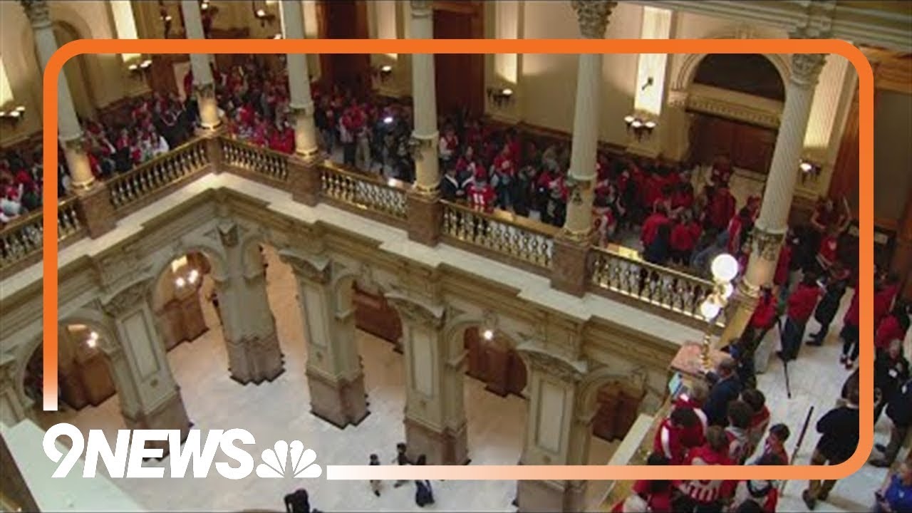 East High School students walk out after classmate's death