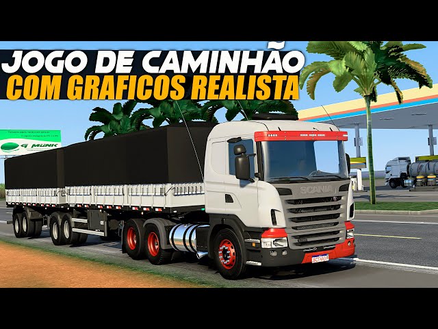 O jogo de direção de caminhões Eastern Europe Truck Simulator está