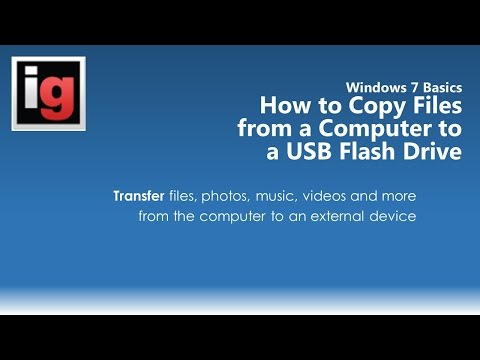 How to Copy or Transfer Files from a USB Flash Drive to a Computer