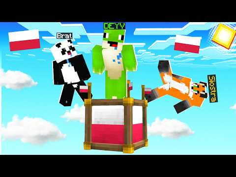 MINECRAFT ale NA JEDNYM POLSKIM BLOKU!