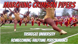 Marching Crimson Pipers (MCP) | Halftime 2022 | Tuskegee University Homecoming