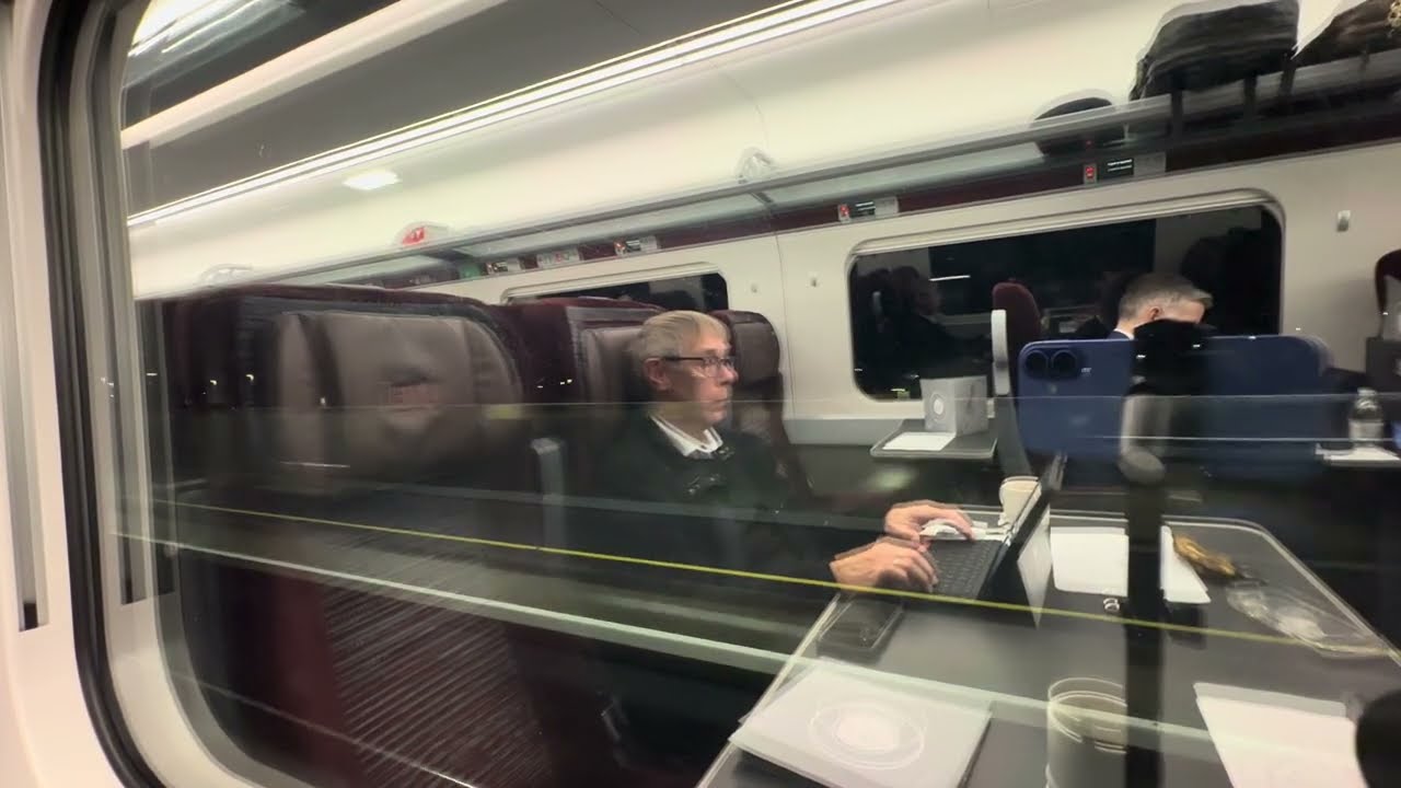 (full journey) LNER class 801 (801 224) from Edinburgh to London Kings Cross (calls NCL only)