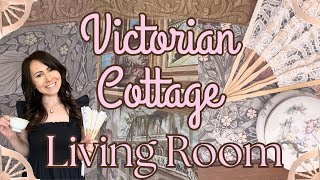 VICTORIAN COTTAGE LIVING ROOM TOUR | Victorian Interior Style Makeover, Wall Art Decor Ideas & More!