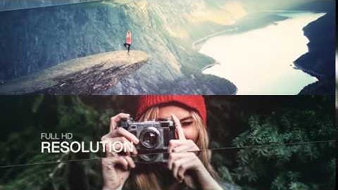 Simple Elegant Slideshow After Effects Template