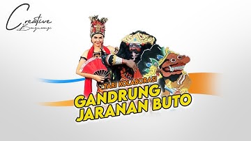 TARI KOLABORASI GANDRUNG & JARANAN BUTO (CEREMONY KEJURDA ATLETIK JAWA TIMUR 2022)