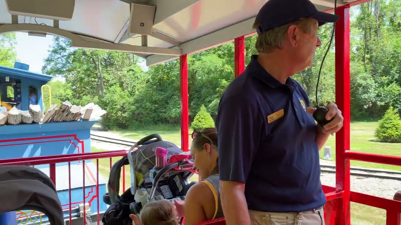 Kings Island & Miami Valley Railroad: Rivertown to Soak City, July 2022