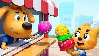🔴【LIVE】Labrador Membuat Es Krim🚗🍧| Truk Es Krim | Kartun Lucu | Animasi Anak| Kepala Polisi Labrador