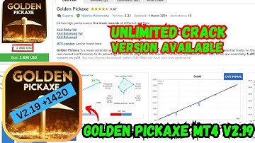 Golden Pickaxe MT4 v2.19 | Category : MT4 EA (Build 1420) | No DLL Get Now Just $20