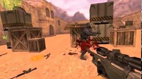 Counter Strike 1.6 - 360° No Scope (Read Description)