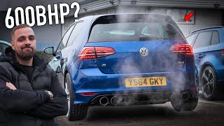 HOW MUCH POWER DID MY '600BHP' GOLF R MAKE? (after we rebuilt it)