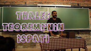 Thales Teoreminin İspatı