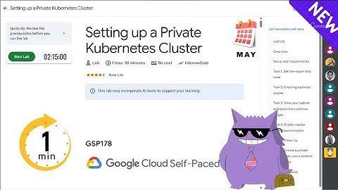 Setting up a Private Kubernetes Cluster | #2025 | #GSP178 |#qwiklabs |Solution
