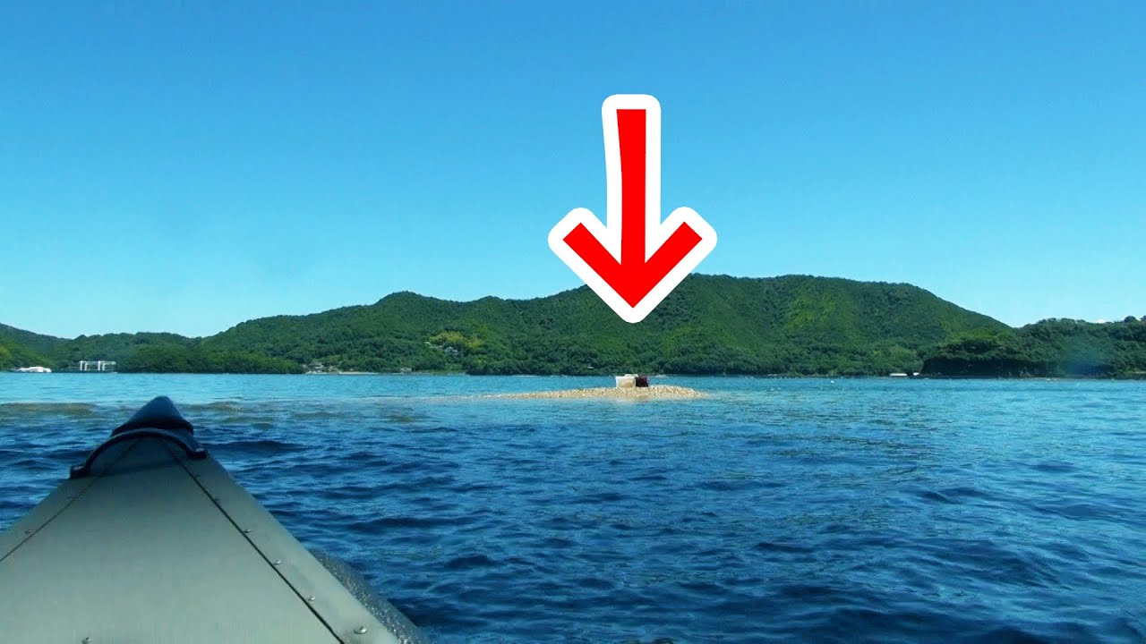 干潟時にしか現れない孤島で釣りしてみたぜ【ショアテンヤ】