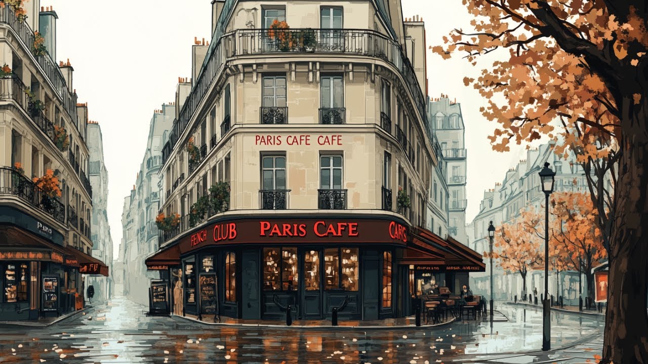 A Slow Morning in Paris 🥐 French Jazz Instrumental | Cozy Café Atmosphere