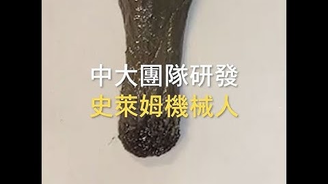 CUHK MAE – Slime Robot developed by Professor Li Zhang’s team
