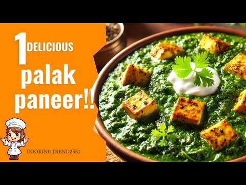 Palak Paneer Recipe | Restaurant-Style | Easy & Healthy 🍛✨