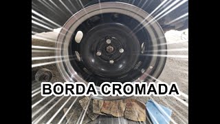 COMO FAZER BORDAS CROMADAS EM RODAS